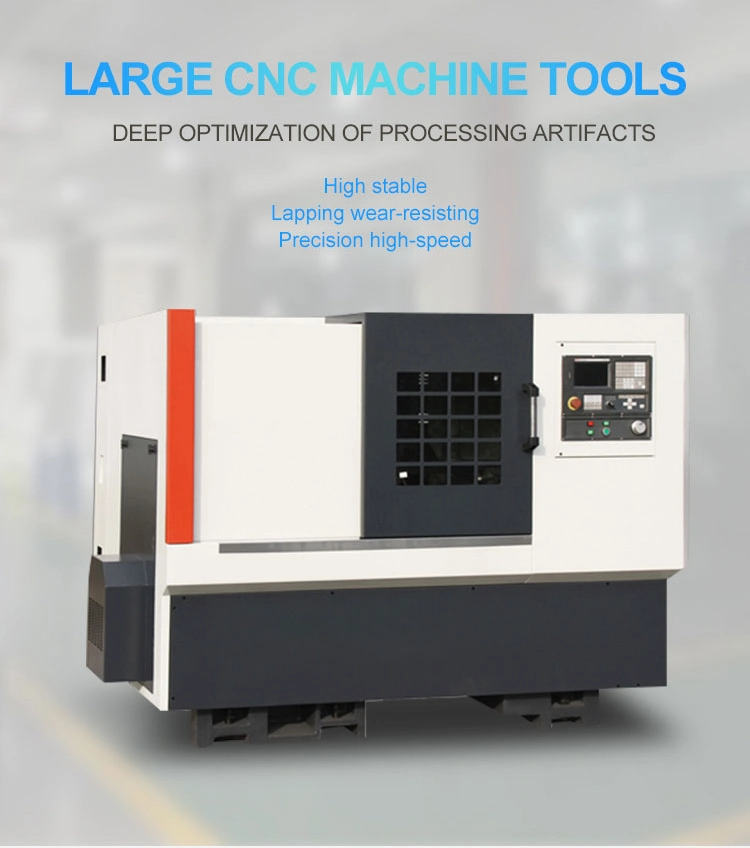 H Igh Quality CNC Lathe Machine Tool Tck46A for Boring Milling Drilling